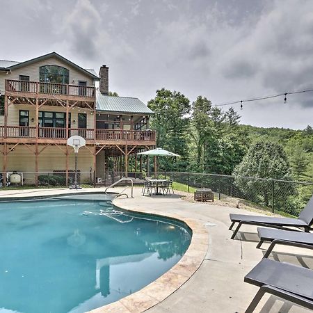 Expansive Home On 16 Acres With Smoky Mountain Views เมอร์ฟี ภายนอก รูปภาพ