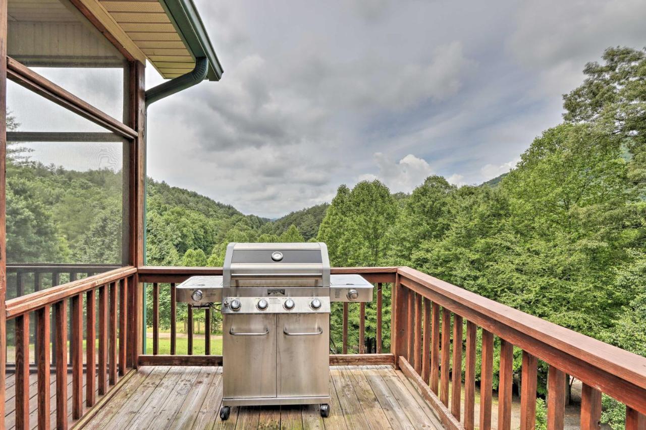 Expansive Home On 16 Acres With Smoky Mountain Views เมอร์ฟี ภายนอก รูปภาพ